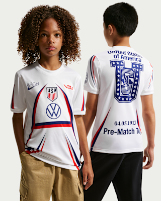 USA x V.A.A. Big Kids' Short-Sleeve Soccer Top. Nike.com